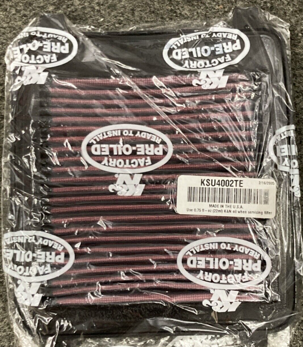 NEW GENUINE K&N SU-4002-T Powerlid Airbox Cover KIT