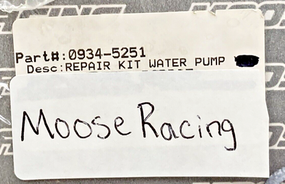 NEW GENUINE MOOSE RACING 0934-5251 WATER PUMP REBUILD KIT