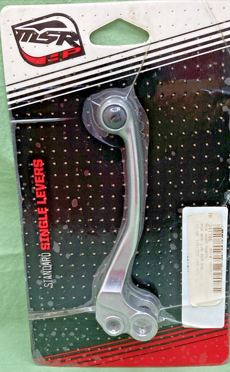 NEW GENUINE MSR 34-1786 BRK LVR YAM POL, YZ / WR, 125 / 250, '96-'97