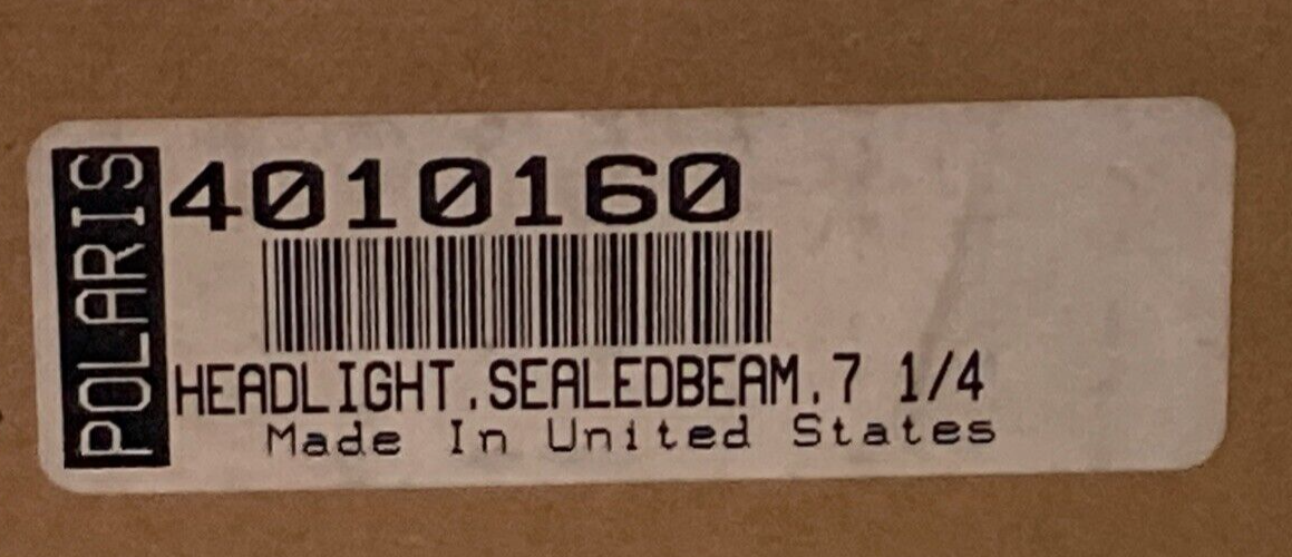 NEW GENUINE POLARIS 4010160 HEADLIGHT SEALEDBEAM 7 1/4" VICTORY