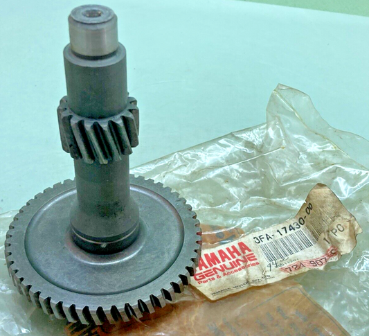 NEW GENUINE YAMAHA 3FA-17430-00 COUNTER AXLE ASSEMBLY, 15T