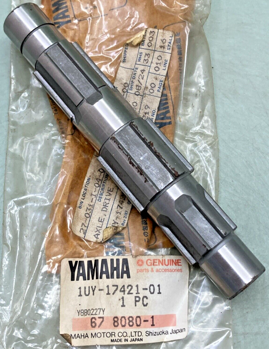 NEW GENUINE YAMAHA 1UY-17421-01 AXLE, DRIVE