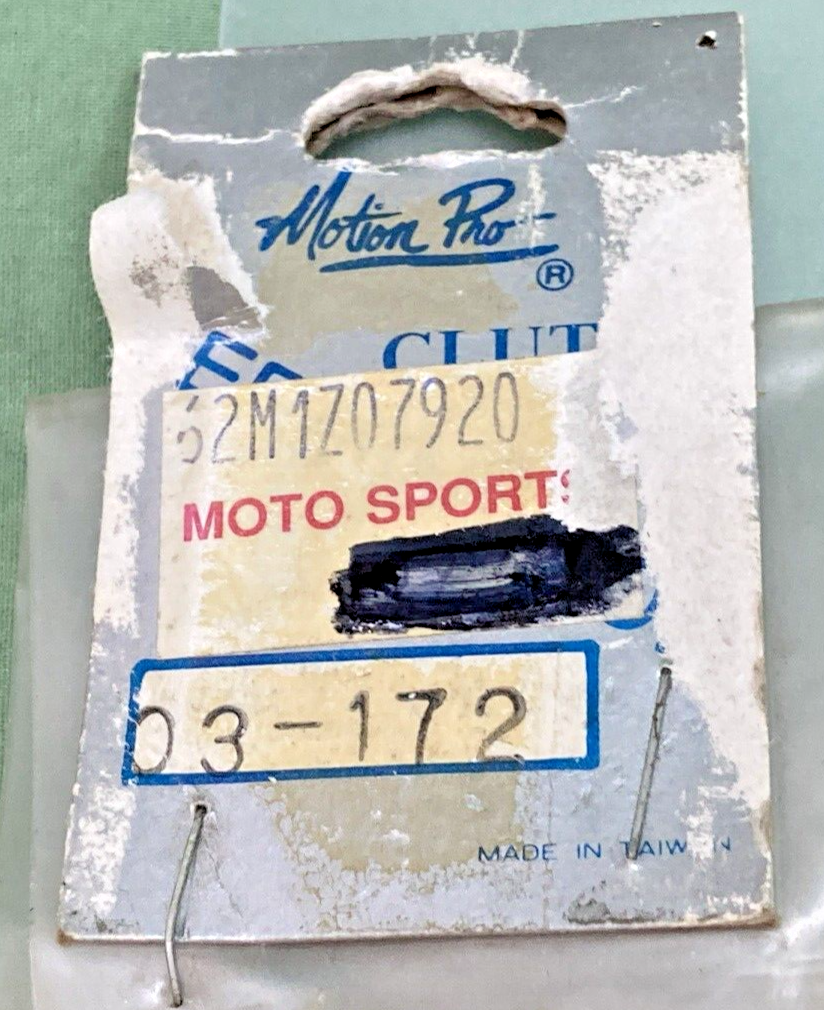 NEW GENUINE MOTION PRO 03-172 TERMINATOR COMPETITION CLUTCH CABLE