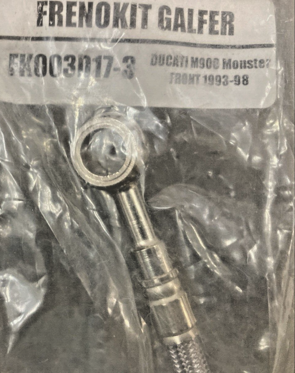 NEW GENUINE GALFER FK003D17-3 Stainless Steel Front 3 Line Kit – Front Line