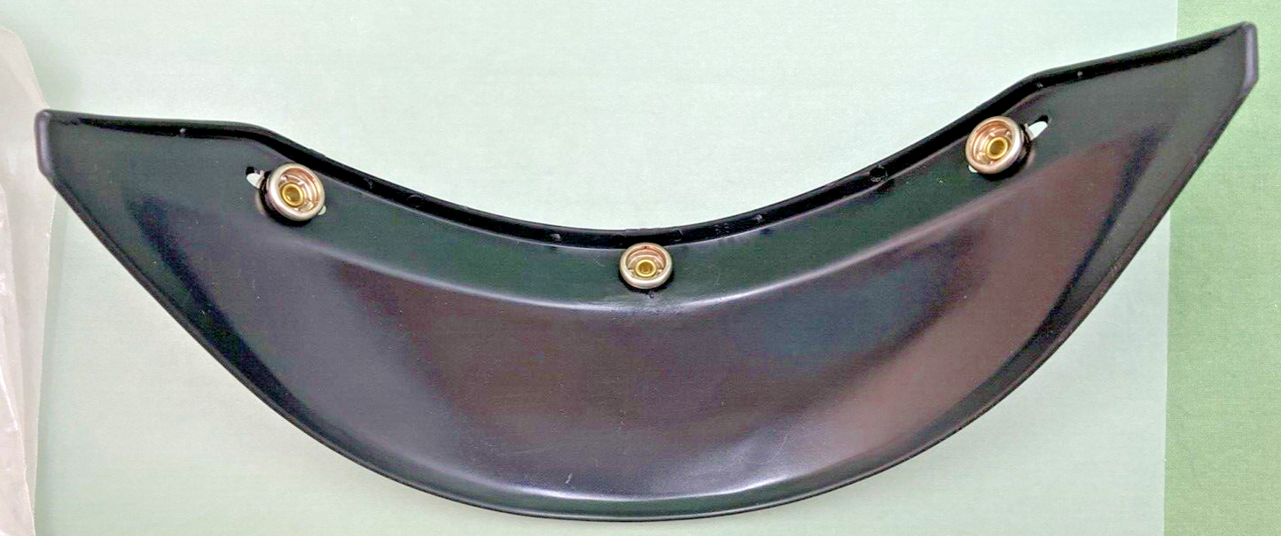 NEW GENUINE TUCKER ROCKY NEMPCO 39-4145 CRUISE VISOR BLACK, SNAP ON