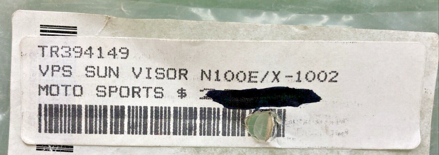 NEW GENUINE TUCKER ROCKY NEMPCO 39-4149 VPS SUN VISOR N100E/X-1002