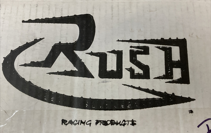 NEW GENUINE RUSH RACING I1105 CHROME HIGH OUTPUT DUAL HEADER SYSTEM FOR INDIAN