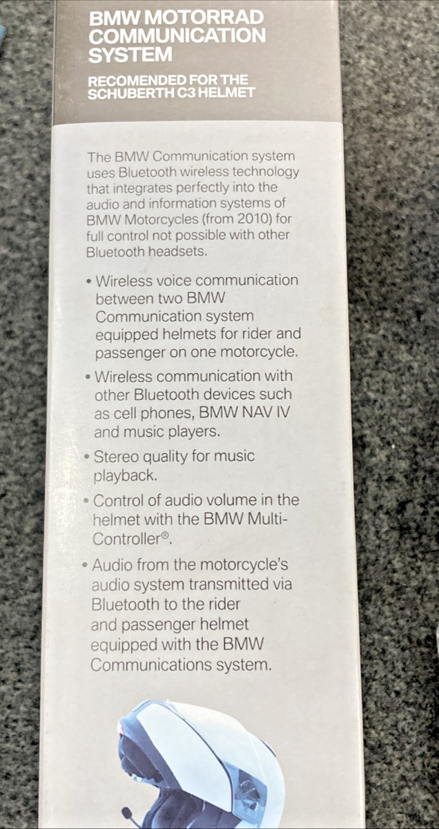 NEW GENUINE BMW 71602219827 COMMMUNICATION SYSTEM