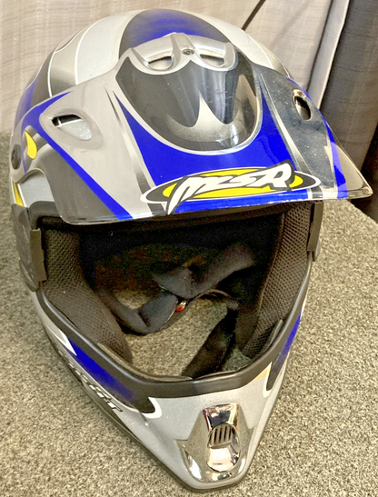 NEW GENUINE MSR SYSTEM 6 SUPER LIGHT HELMET BLUE MED