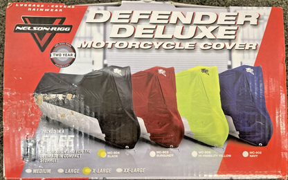 NEW GENUINE NELSON-RIGG MC-904-04-XL DEFENDER DELUXE COVER, X-LARGE, BLACK