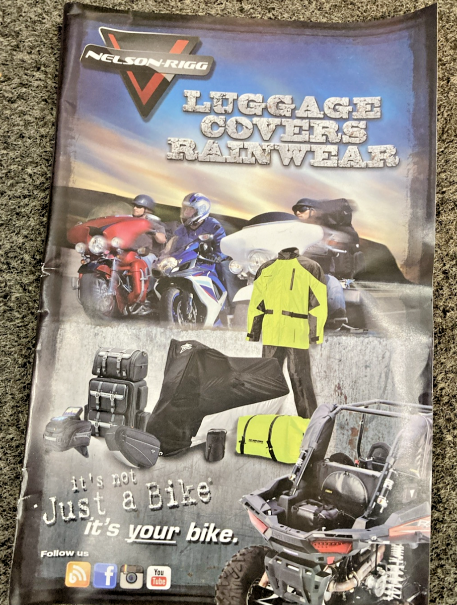 NEW GENUINE NELSON-RIGG MC-904-04-XL DEFENDER DELUXE COVER, X-LARGE, BLACK