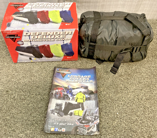 NEW GENUINE NELSON-RIGG MC-904-04-XL DEFENDER DELUXE COVER, X-LARGE, BLACK