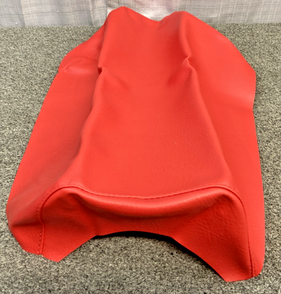 NEW GENUINE CYCLE WORKS 35-18085-02 SEAT COVER, STAND RED