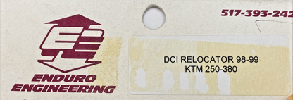 NEW GENUINE ENDURO ENGINEERING 250-380 KTM DCI BOX RELOCATOR MOUNTING KIT, 98-99