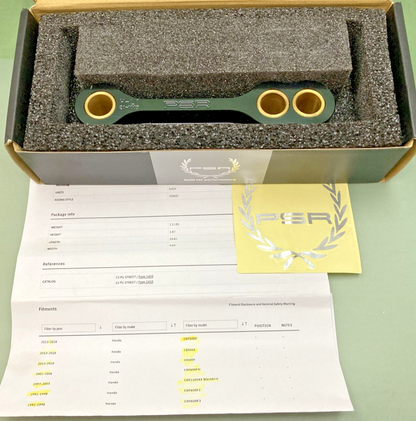 NEW GENUINE POWERSTANDS RACING 03-00751-22 LOWER LINK HON F2/3/4 BK, 1304-0233