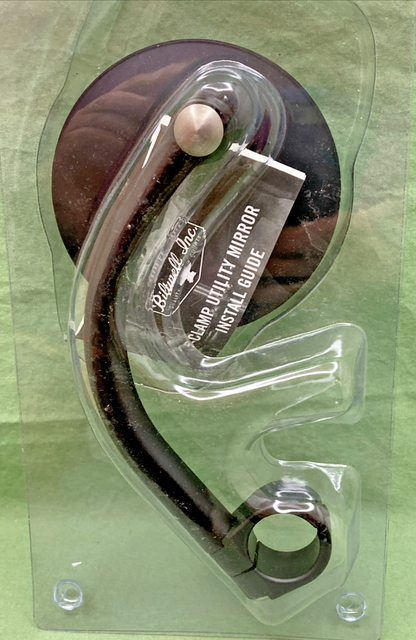 NEW GENUINE BILTWELL INC. 6503-578-131 ROUND MIRROR, 7/8 INCH CLAMP-ON 0640-1320