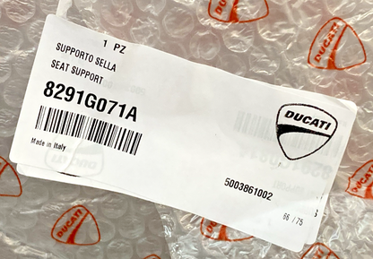 NEW GENUINE DUCATI 8291G071A SEAT SUPPORT RH