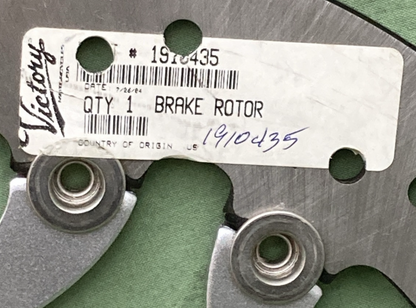 NEW GENUINE POLARIS 1910435 ROTOR BRAKE FRONT FLOATING 5MM VICTORY
