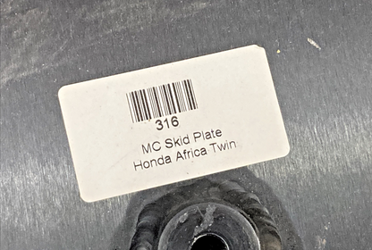 NEW REPLACES HONDA 316 SKID PLATE FOR AFRICA TWIN