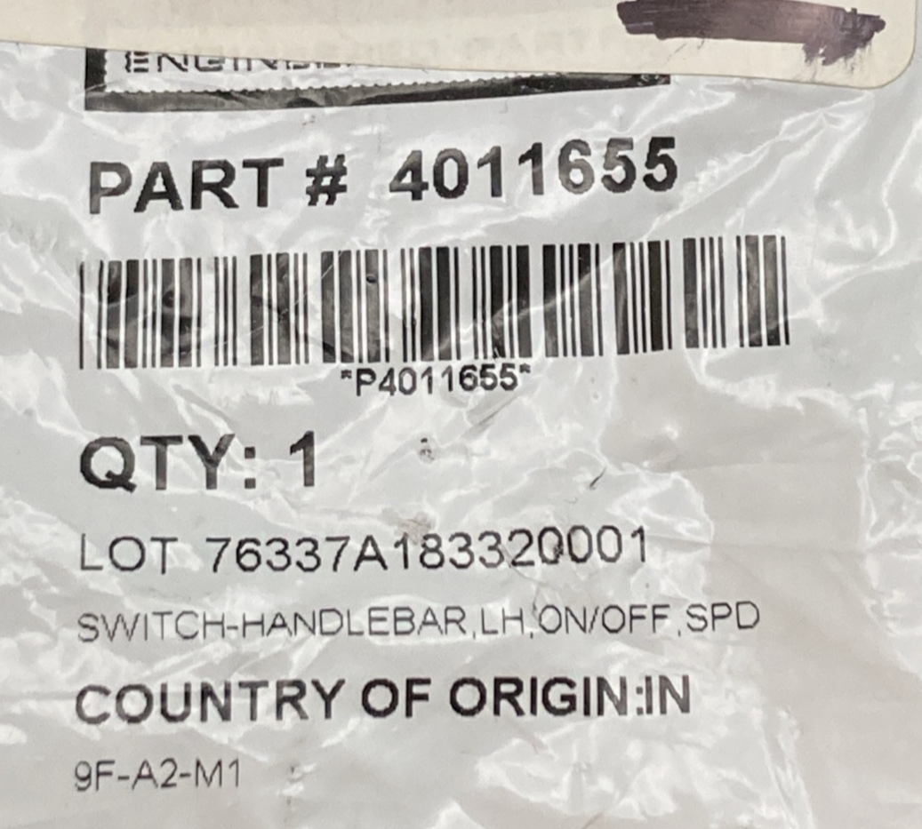 NEW GENUINE POLARIS 4011655 Control  LH On/Off