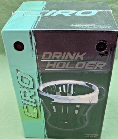 NEW GENUINE CIRO 0636-0025 HOLDER DRINK MIR STEM (BLK) 50420