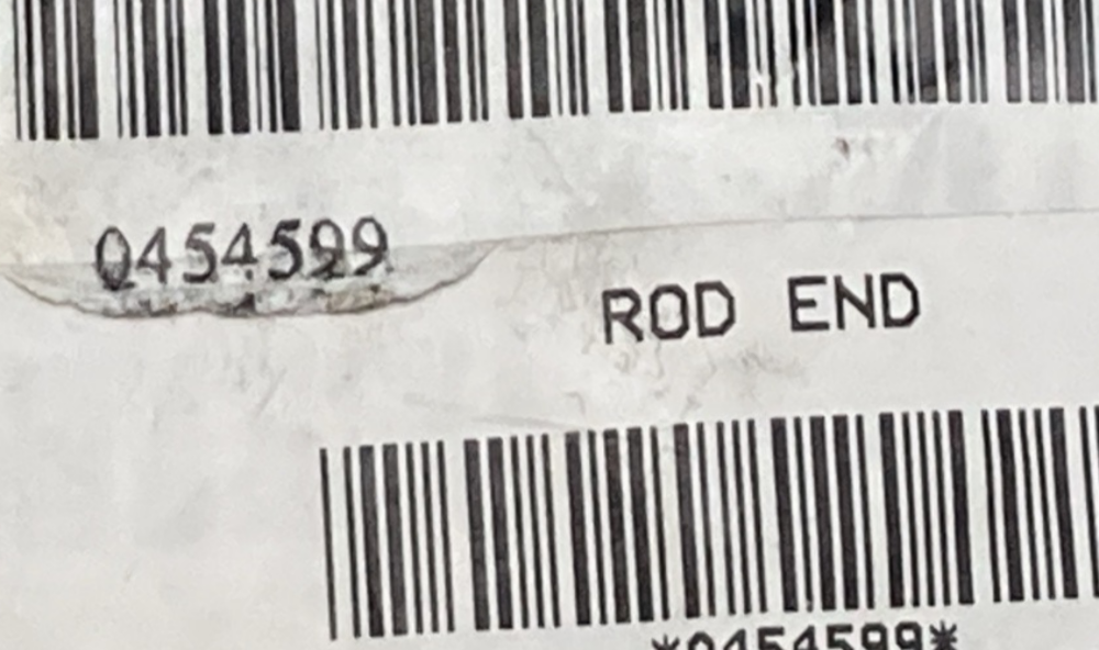 NEW REPLACES POLARIS 0454599 TIE ROD END LH