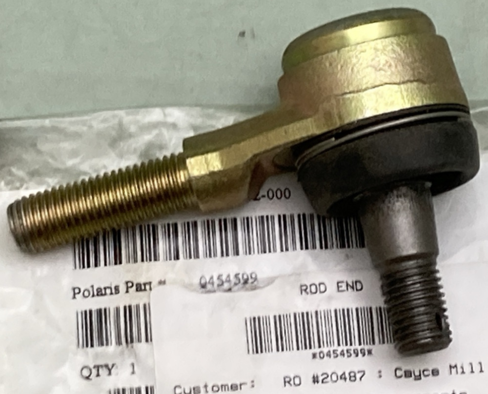 NEW REPLACES POLARIS 0454599 TIE ROD END LH