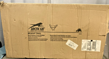 NEW GENUINE ARCTIC CAT 1436-979 BLACK FRONT BRUSHGUARD BUMPER