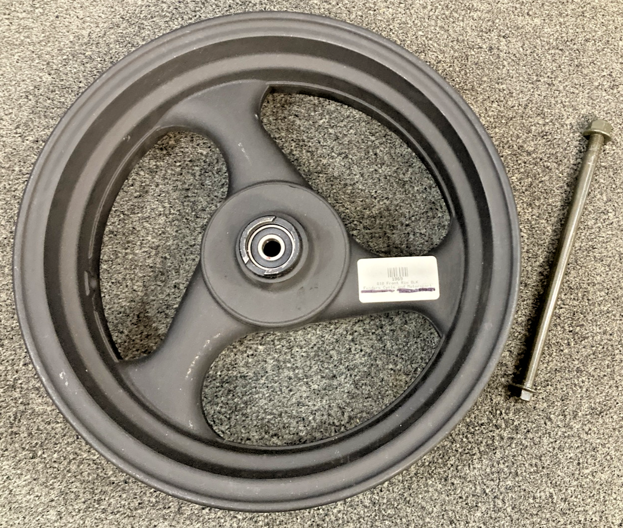 NEW FENDER CYCLES AND POWERSPORTS 1969 810 FRONT RIM BLACK