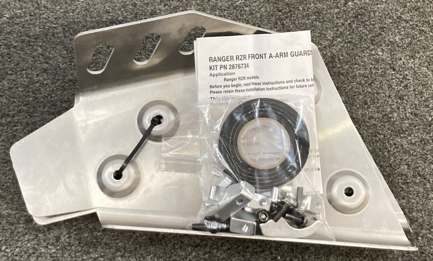 NEW GENUINE POLARIS 2876734 Front A Arm Guards Set W/ Hardware