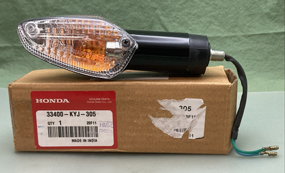 NEW GENUINE HONDA 33400-KYJ-305 Turn Signal Assembly, R. Fr. (12V 21W) (coo)