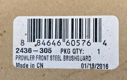 NEW GENUINE ARCTIC CAT 2436-305 FRONT BRUSHGUARD BUMPER, 2015-2017 PROWLER