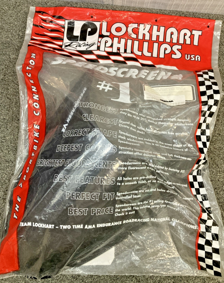 NEW GENUINE LP RACING 101-WS2211DS WINDSCREEN DARK SMOKE