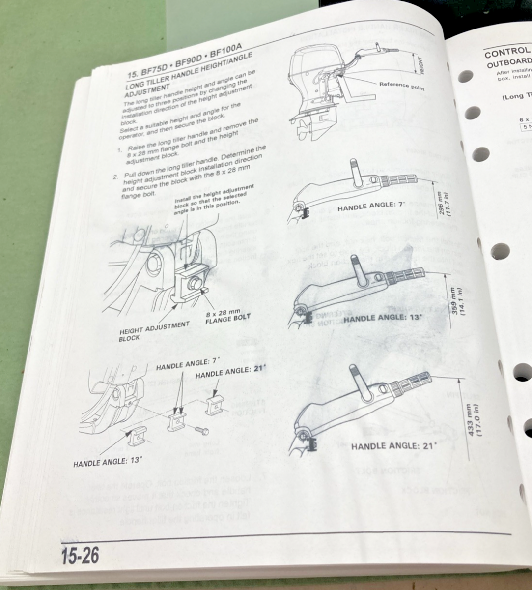 GENUINE HONDA PPD53343-R MARINE RIGGING GUIDE 2021