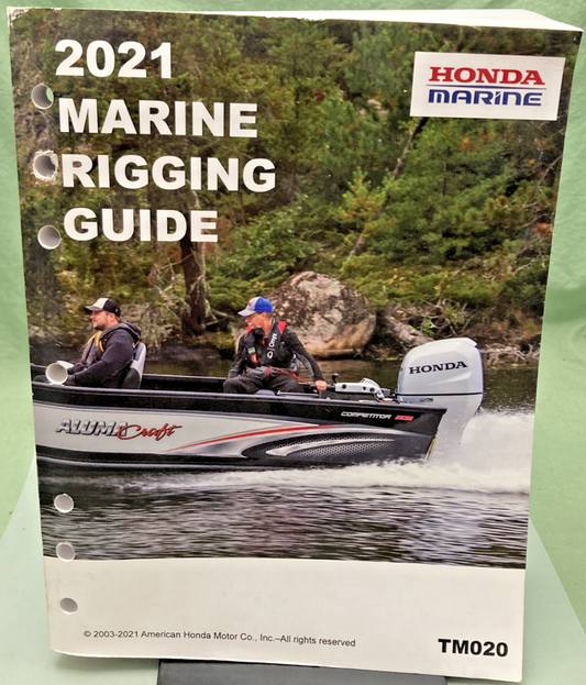 GENUINE HONDA PPD53343-R MARINE RIGGING GUIDE 2021