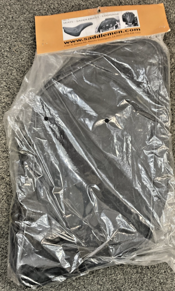 NEW GENUINE SADDLEMEN 3501-0605 PAIR BLK TEXTILE SADDLEBAG, MED EXPRESS LINER