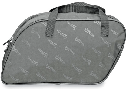 NEW GENUINE SADDLEMEN 3501-0605 PAIR BLK TEXTILE SADDLEBAG, MED EXPRESS LINER