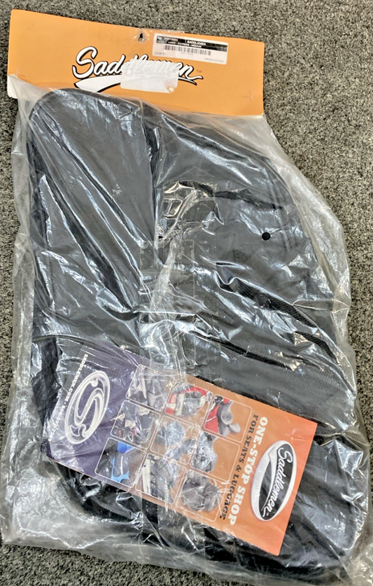 NEW GENUINE SADDLEMEN 3501-0605 PAIR BLK TEXTILE SADDLEBAG, MED EXPRESS LINER