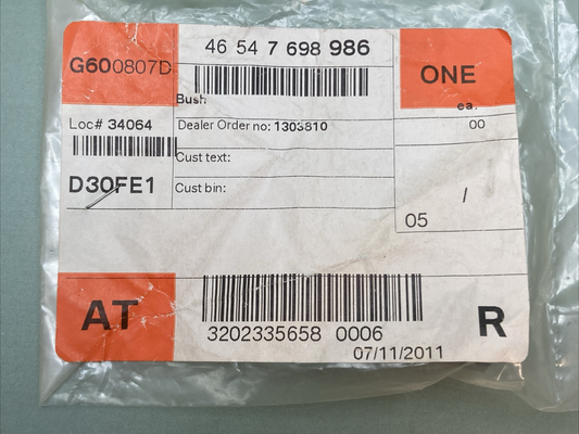 NEW GENUINE BMW 46547698986 Bush