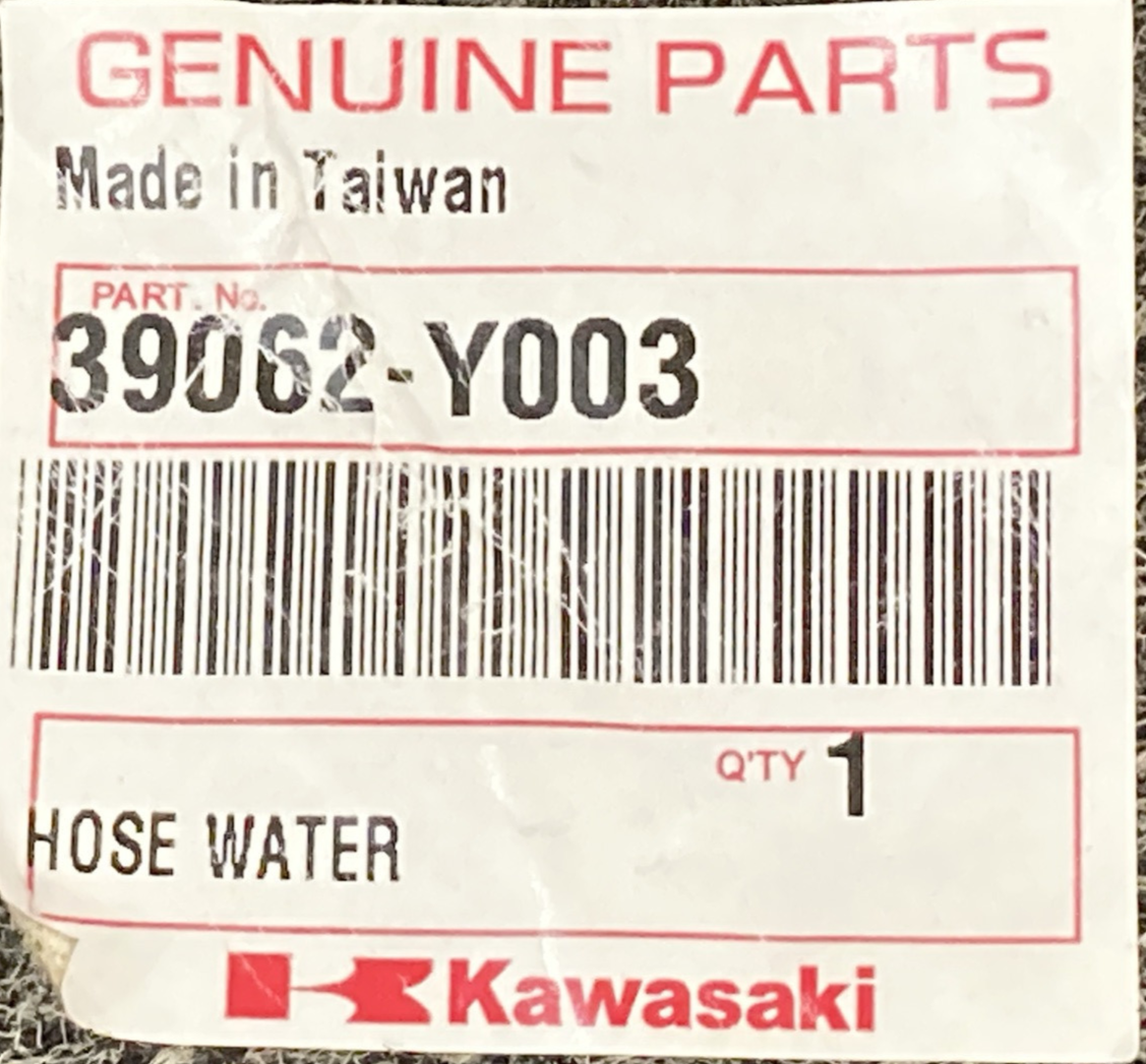 NEW GENUINE KAWASAKI 39062-Y003 Hose - Cooling