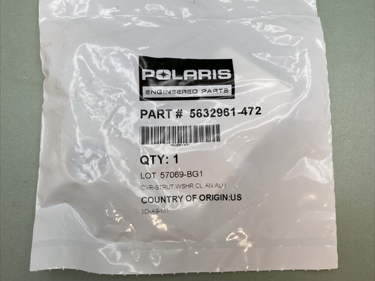 NEW GENUINE POLARIS 5632961-472 CVR STRUT, WSHR,CL AN ALU