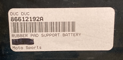 NEW REPLACES DUCATI 86612192A PAD, BATTERY
