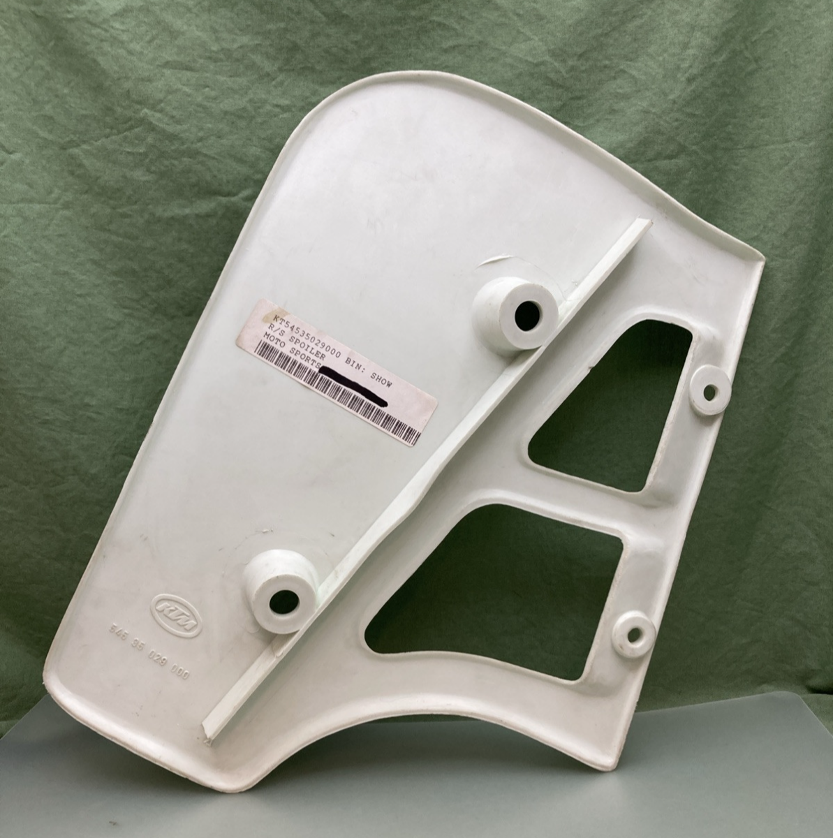 NEW GENUINE KTM 54535029000 SPOILER R/S WHITE