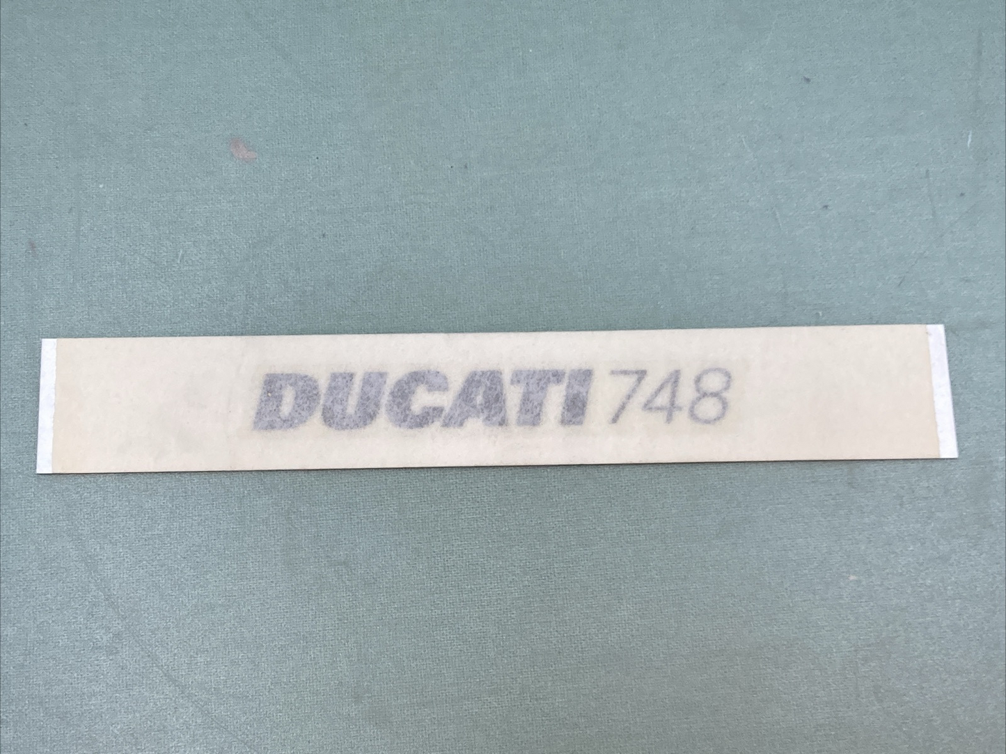 NEW GENUINE DUCATI 43810991AA STICKER DUCATI 748