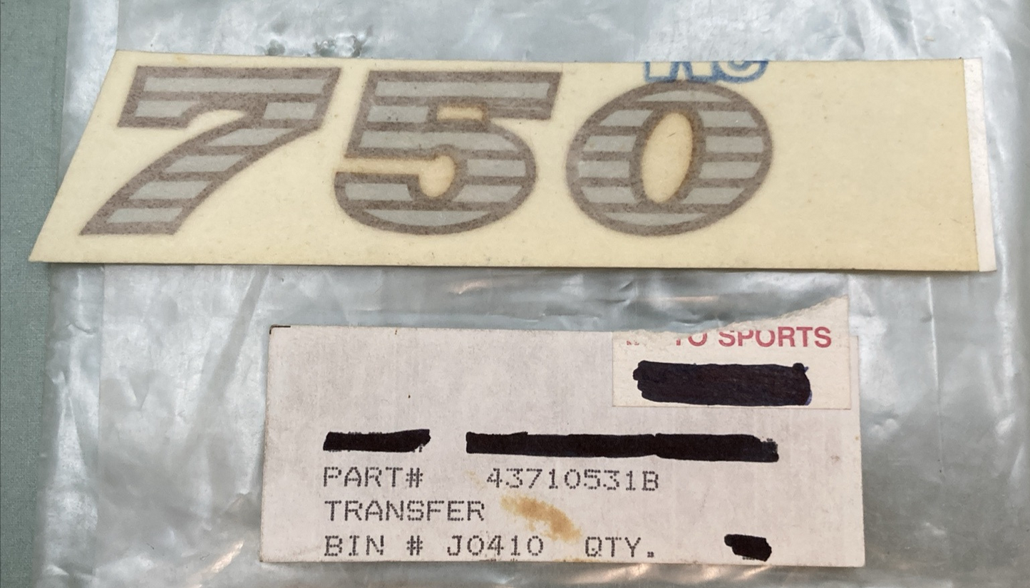 NEW GENUINE DUCATI 43710531B 750 TRANSFER