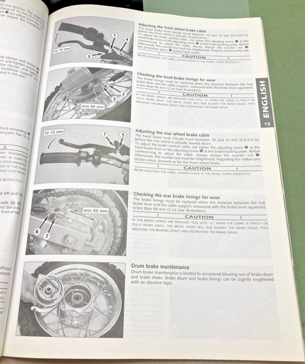 GENUINE KTM 321011 OWNER'S HANDBOOK 2002
