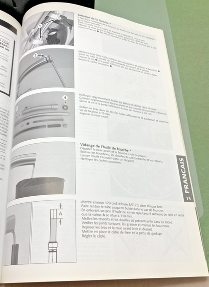 GENUINE KTM 321011 OWNER'S HANDBOOK 2002