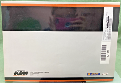 NEW GENUINE KTM 321012 OWNER'S HANDBOOK 2002