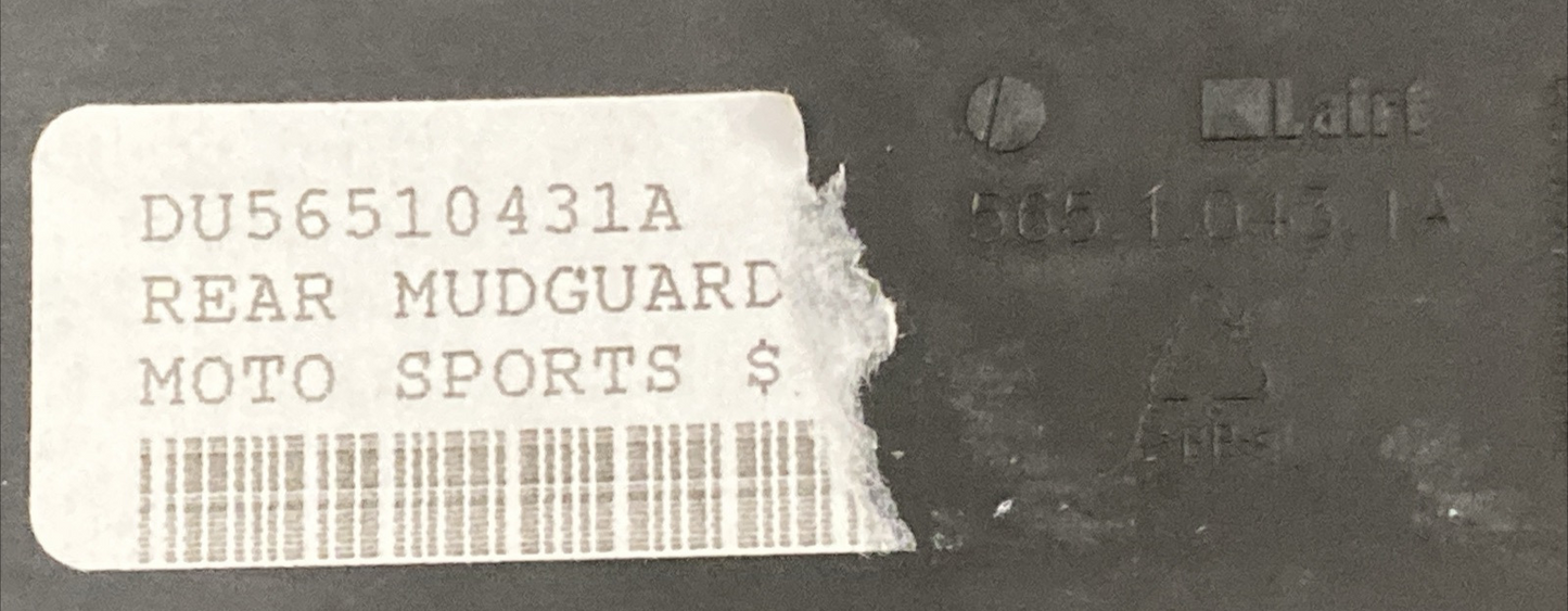 GENUINE DUCATI 56510431A REAR MUDGUARD