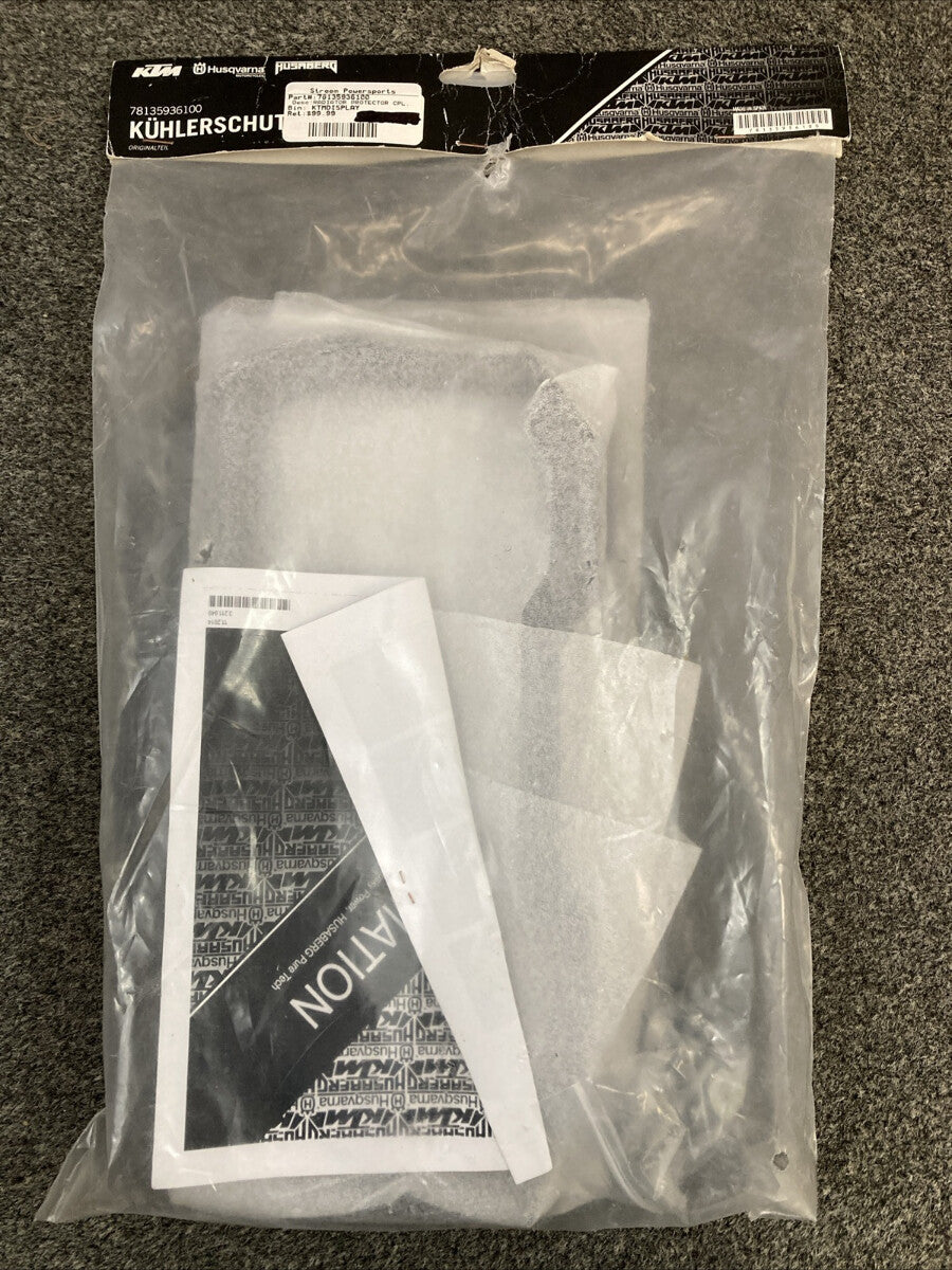 NEW GENUINE KTM 78135936100 radiator protection